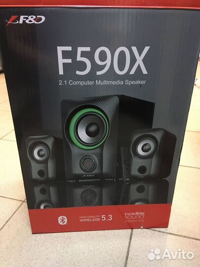 Колонки 2.1 f&d f590x арт.72712