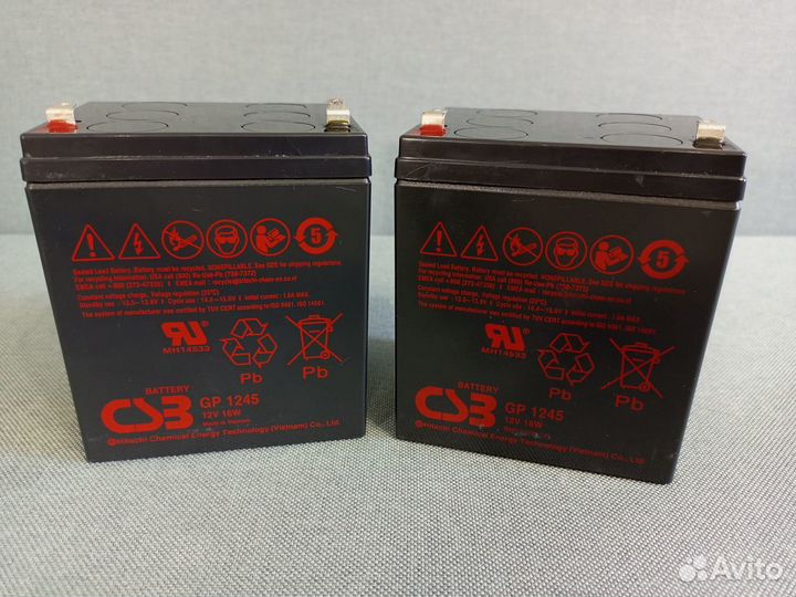 Аккумулятор CSB GP 1245(16W) (12V / 4Ah)