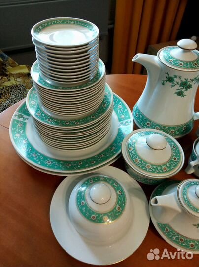 Чайно кофейный сервиз гдр