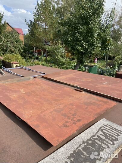 Металлические листы полотна двери гаражные