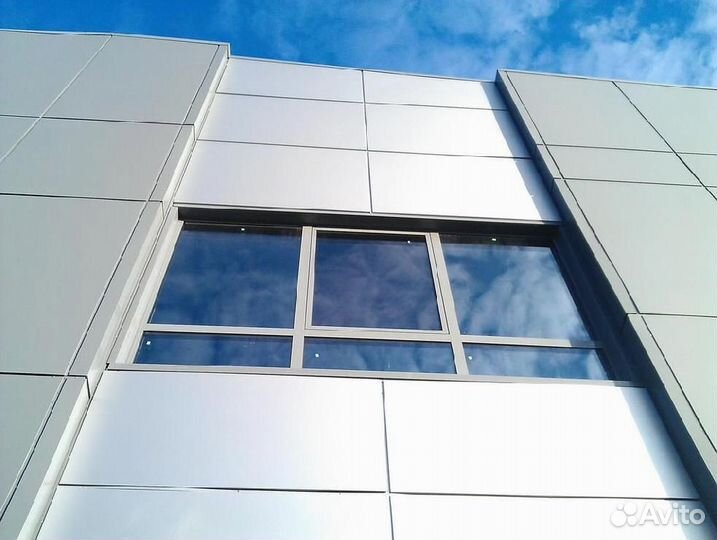 Алюминиевые окна под ключ