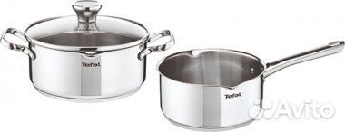 Новый набор посуды Tefal A705A375 Duetto, 3 предме