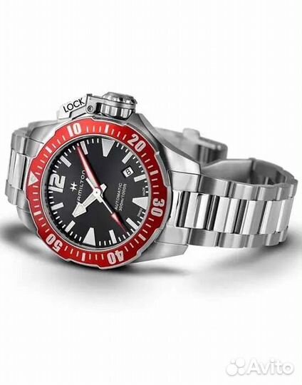 Часы Hamilton Khaki Navy Frogman H77725135 оригина