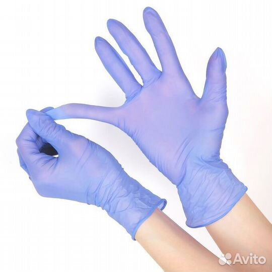 Перчатки dermagrip Латексные, Нитриловые