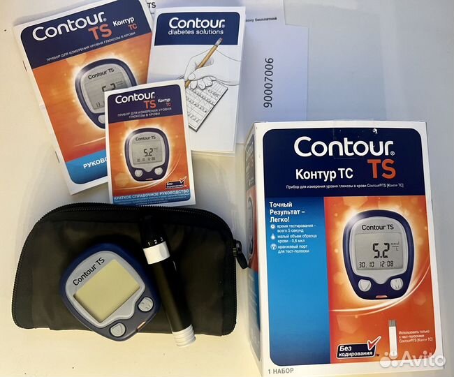 Глюкометр contour ts новый