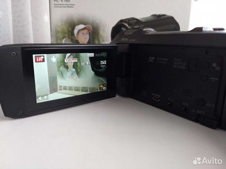 Видеокамера Panasonic hc v760