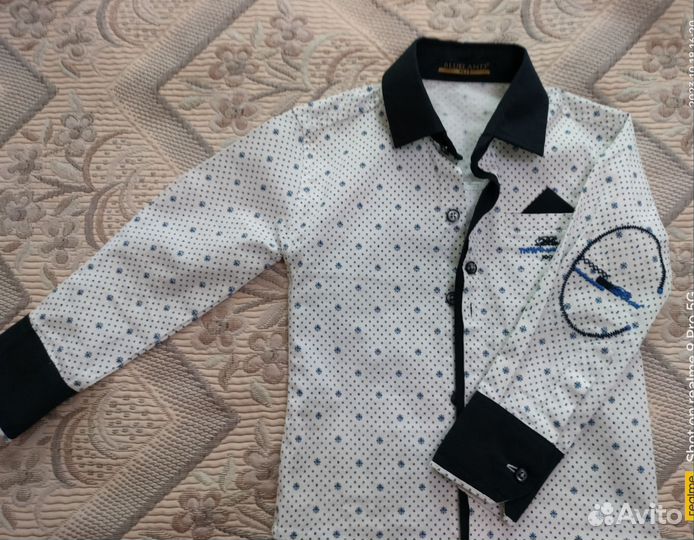 Рубашка на мальчика 80 -86размер