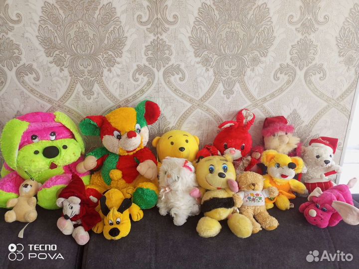 Мягкие игрушки пакетом