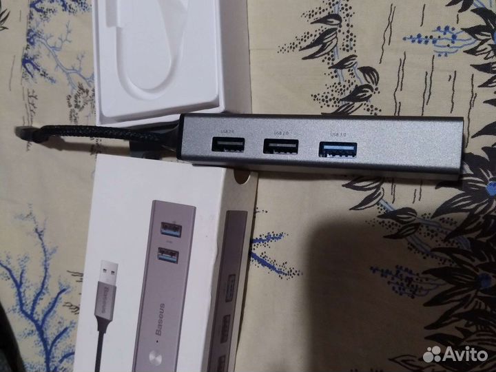 Хаб Baseus Cube Type-C to 5 USB