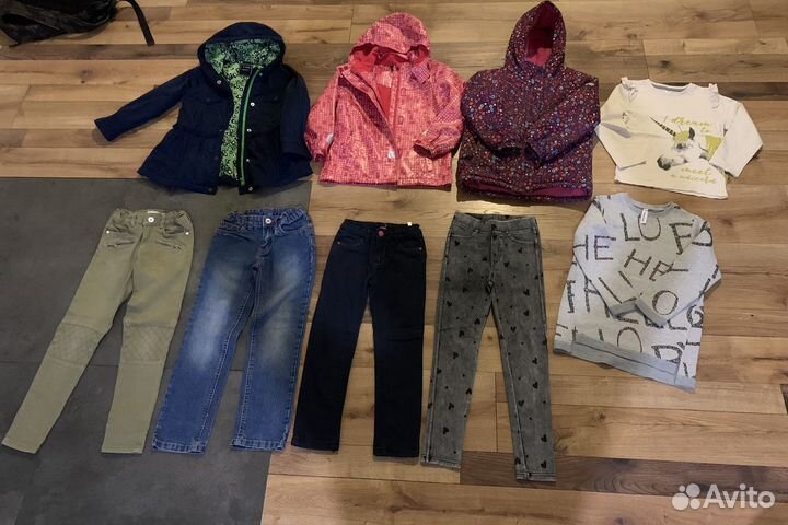 Броньпакет одежды на девочку 110-116