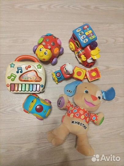 Развивающие игрушки пакетом