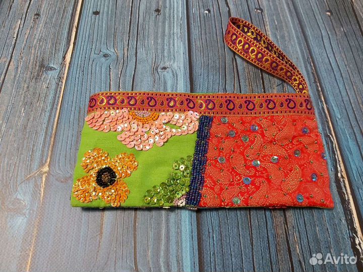 Клатч ручная работа