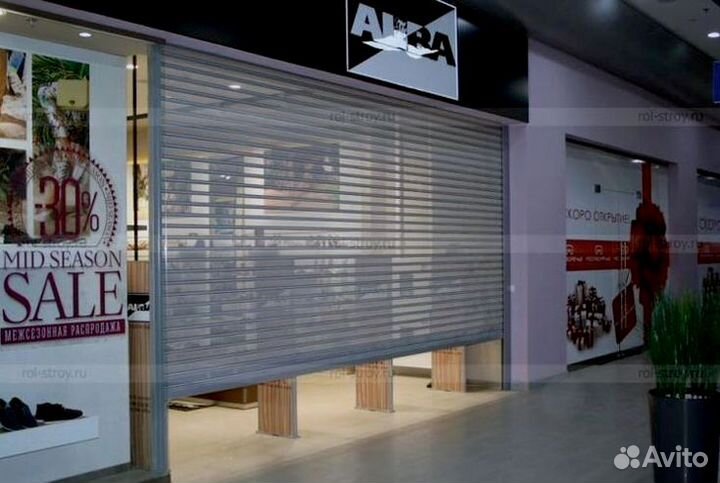 Гаражные ворота рольставни