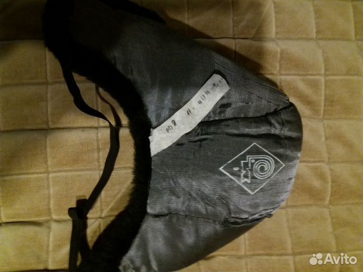 Шапка из натуральной овчины р.52