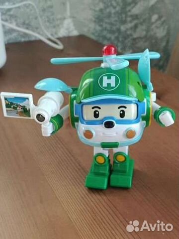 Робакар Поли- Хейли трансформер 12.5 см