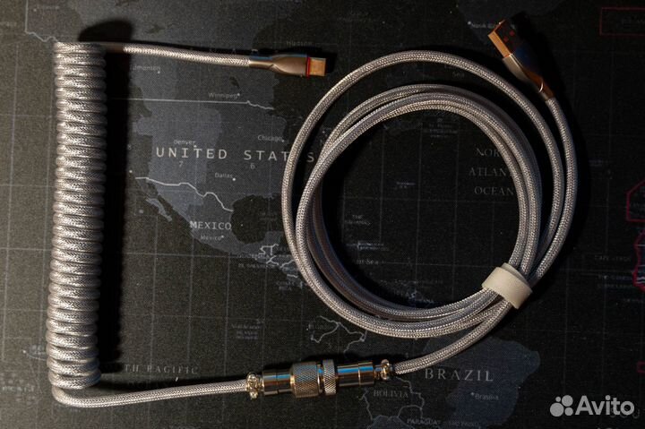 Кабель tipe c авиационный для клавиатуры