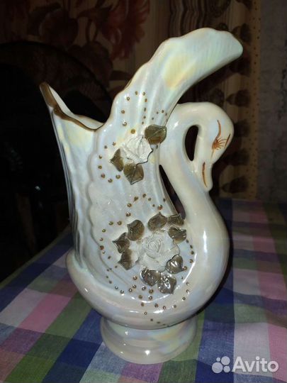 Ваза лебедь