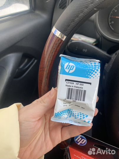 Катриджи для принтера hp 650