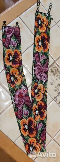 Пояс из бисера