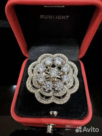 Золотое женское кольцо