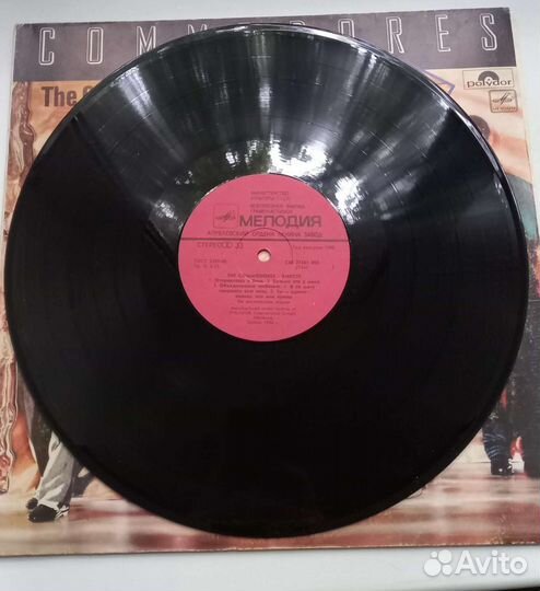 Виниловая пластинка. The Commodores. Вместе