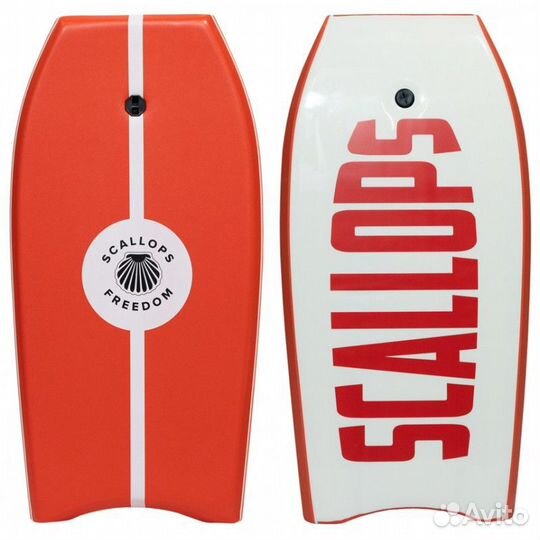 Бодиборд scallops freedom red p-p 44