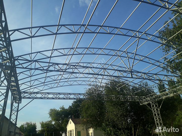 Навес из металла