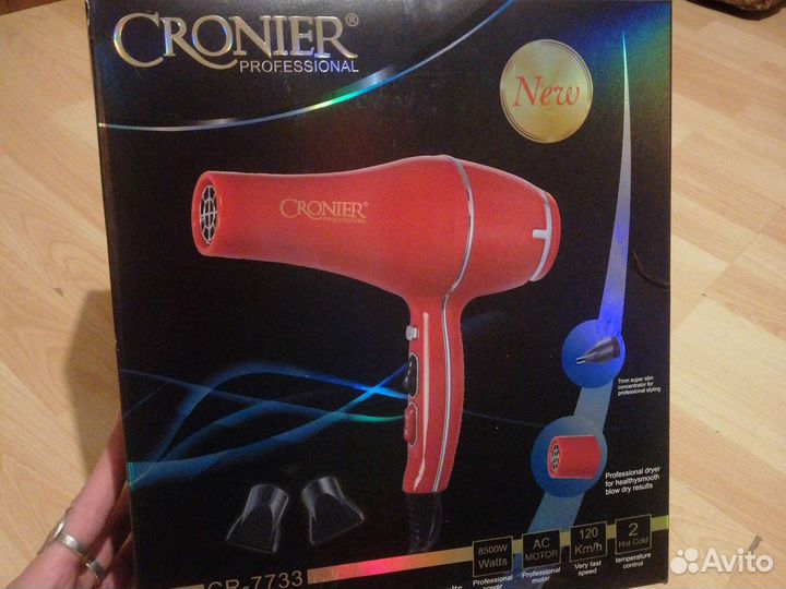 Фен для волос новый