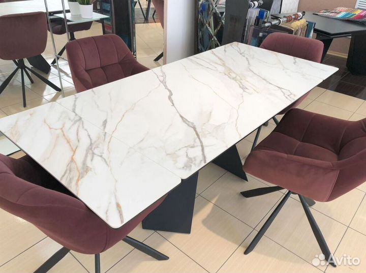 Стол из керамогранита раздвижной SKR-19254