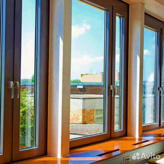 Пластиковые окна. Остекление частных домов