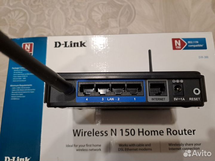 D-link DIR-300 WiFi-роутер