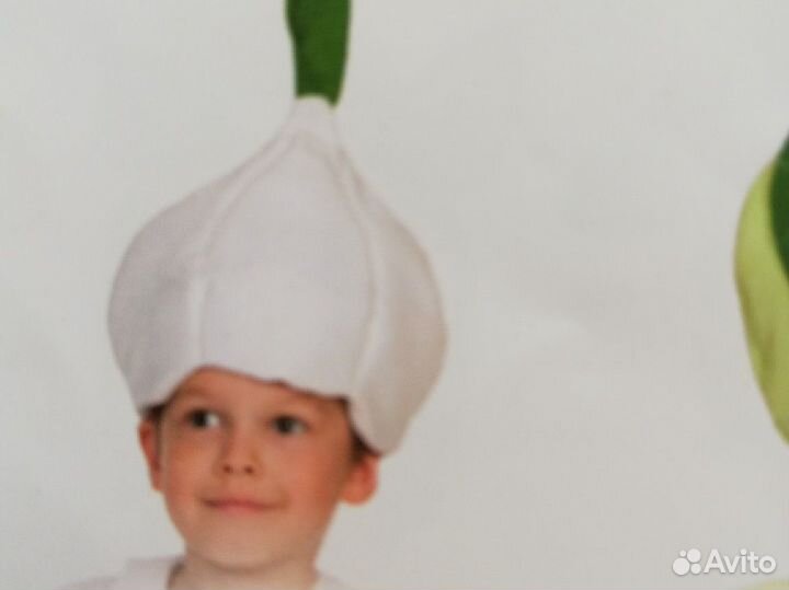 Костюм Чеснок, шапочка