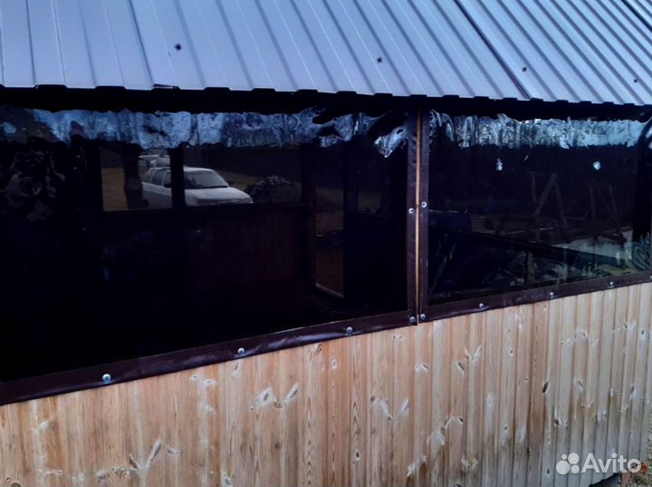 Мягкие окна пвх / замер доставка установка