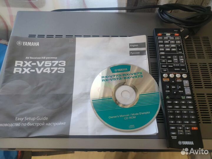 Yamaha rx-v573