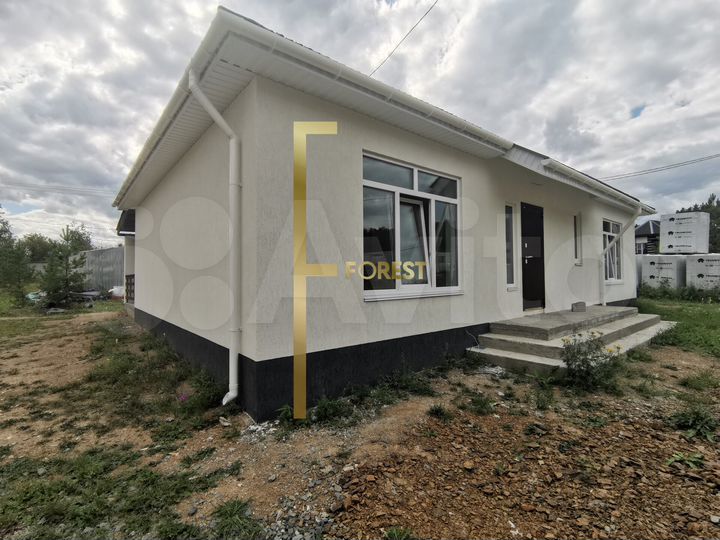 Коттедж 110 м² на участке 9 сот.