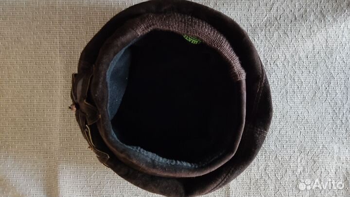 Берет женский нат. замша, утепленный