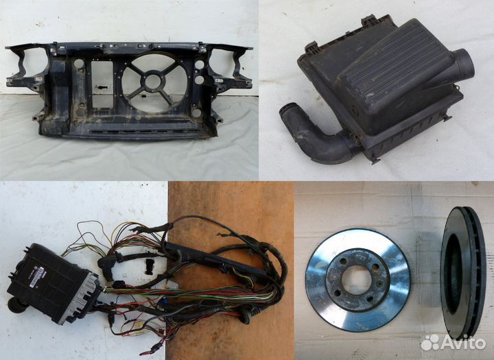 Телевизор, передняя панель Гольф 3 (Golf), Венто