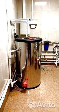 Водонагреватель косвенник бойлер нагрева 100л наст