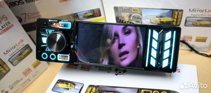 Видео Магнитола в авто D493P5 Avi, Mp4,Bluetooth