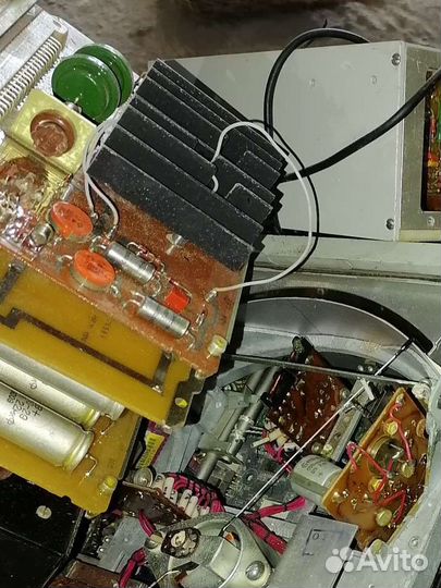 Остатки приборов плат СССР