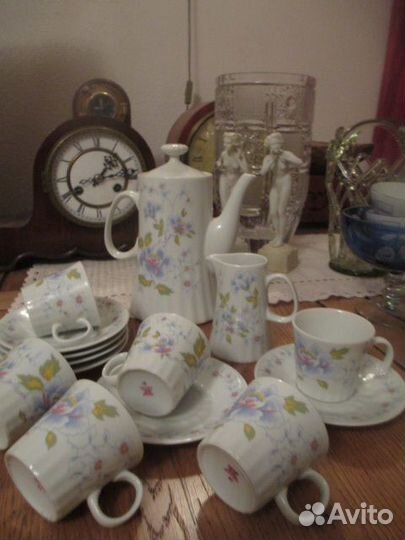 Сервиз кофейный Чехословакия