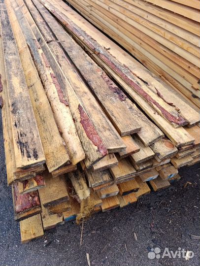 Доска обрезная 4 сорт 25/100/6000