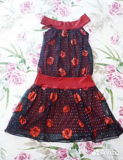 Пакет новой одежды для девочки до 9-10лет