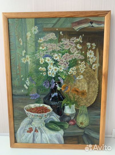 Картина маслом на холсте натюрморт