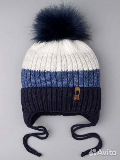 Зимняя шапка для мальчика