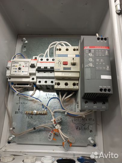 Шкаф управления кнс до 22 кВт