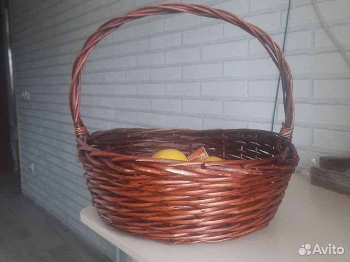 Корзина плетеная