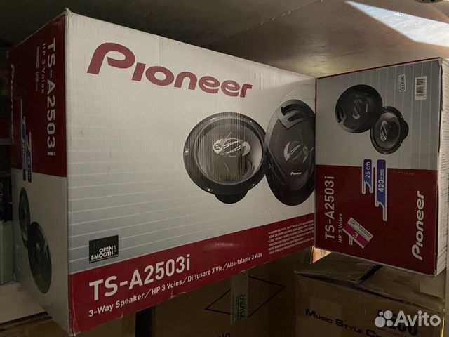 Колонкии Pioneer и усилитель yamaha