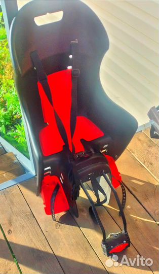 Детское велокресло на багажник