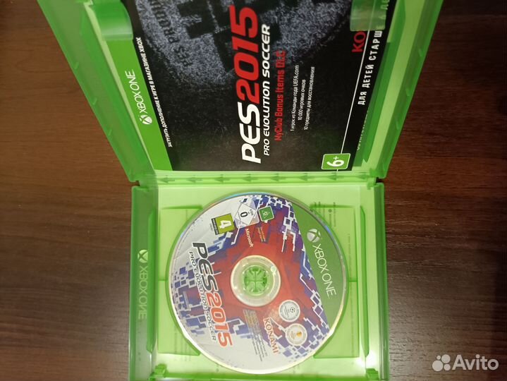 Игра для приставки xbox one PES2015